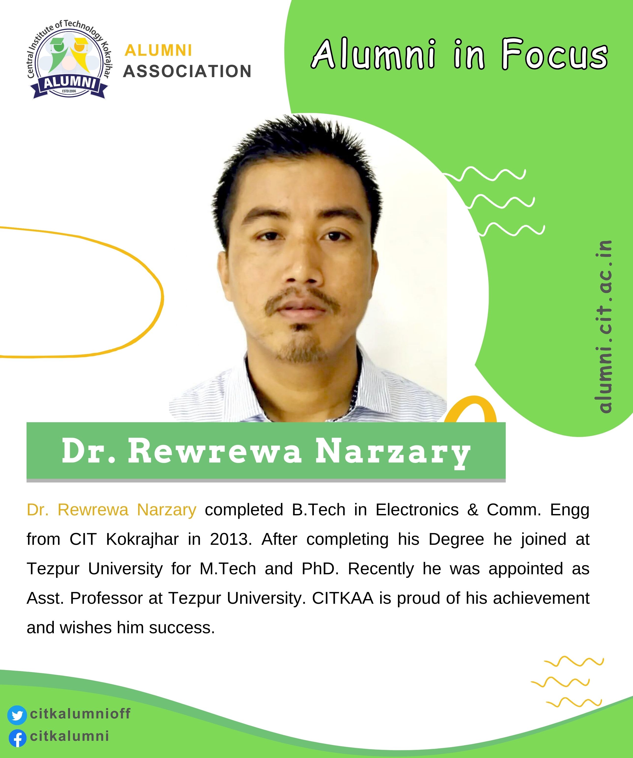Dr. Rewrewa Narzary